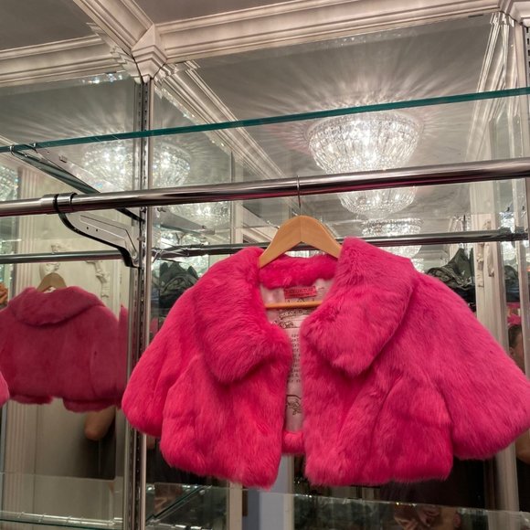 Juicy Couture Fox furs Rabbit furs 2004 MEGA RARE Jackets Boleros - Picture 5 of 16